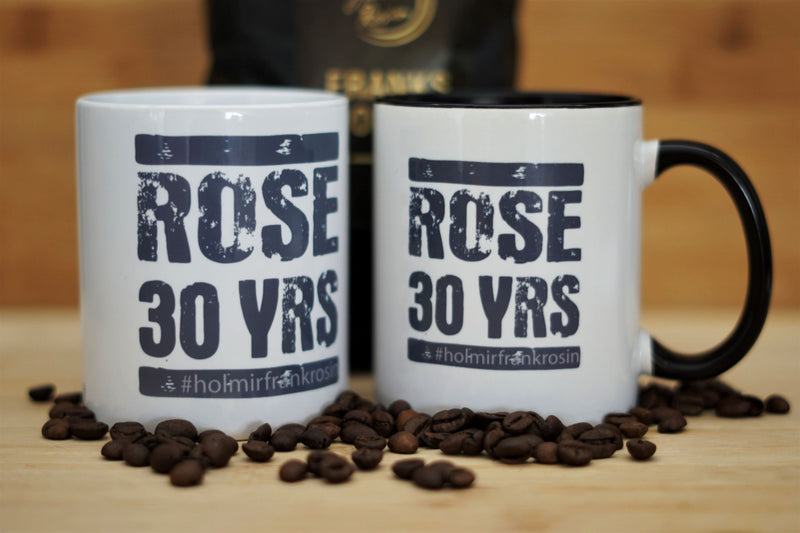 Kaffeetassen Set 30 YRS Rose