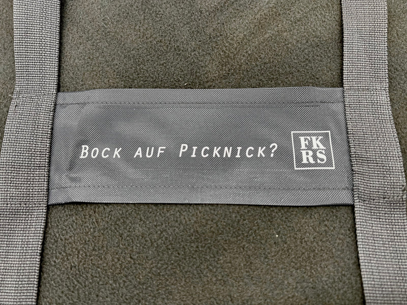 Picknickdecke "Bock auf Picknick?"