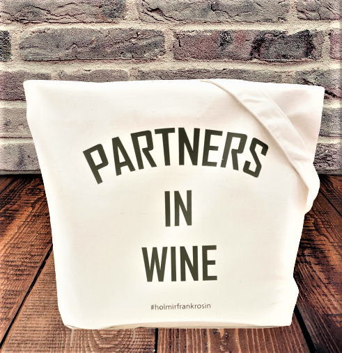 Canvas Tragetasche „Partners in Wine“