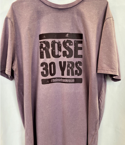 30 YRS Rose Shirt Mauve