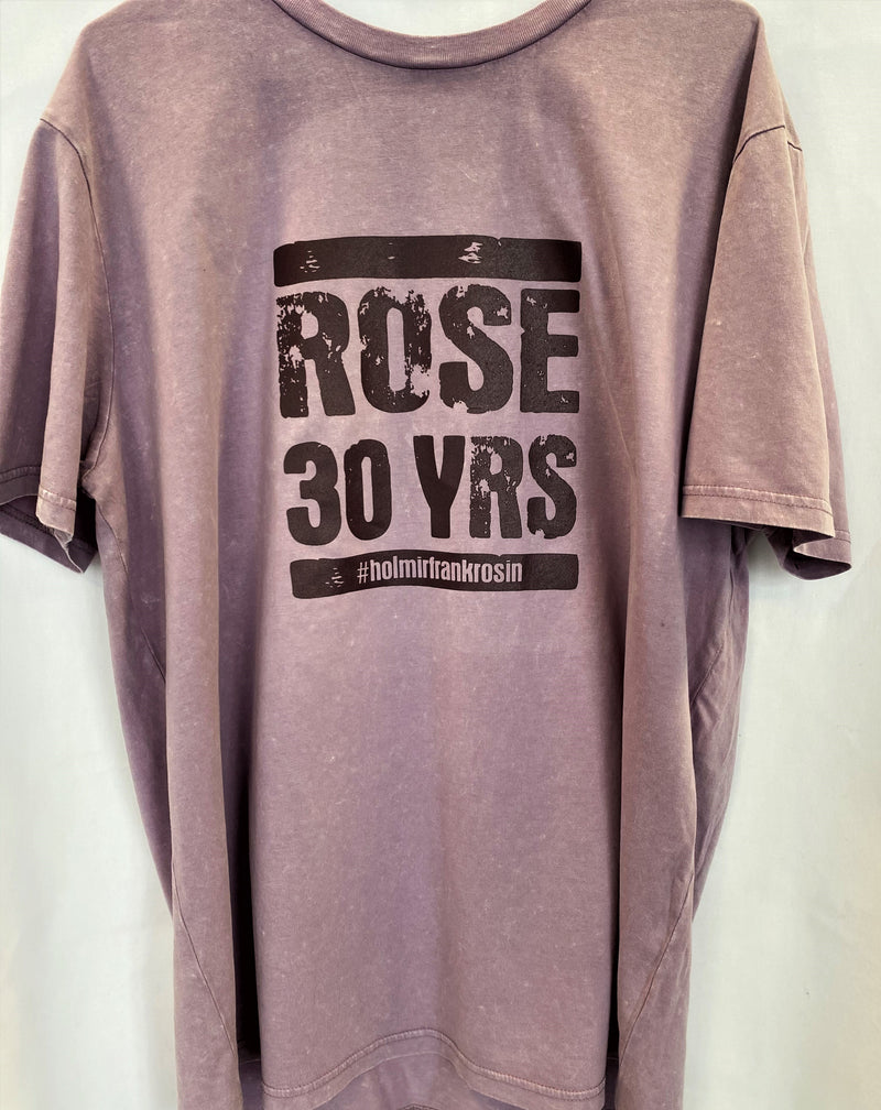 30 YRS Rose Shirt Mauve