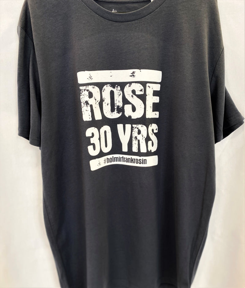 30 YRS Rose Shirt dark